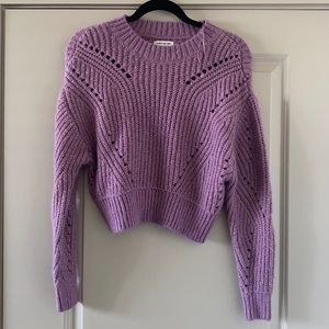 Purple Elizabeth and James Sweater.